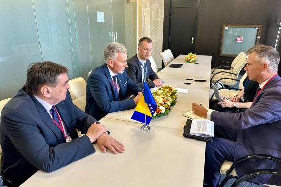 The members of the Delegation of the Parliamentary Assembly of Bosnia and Herzegovina to the NATO Parliamentary Assembly are participating in the spring session of the NATO Parliamentary Assembly in Sofia